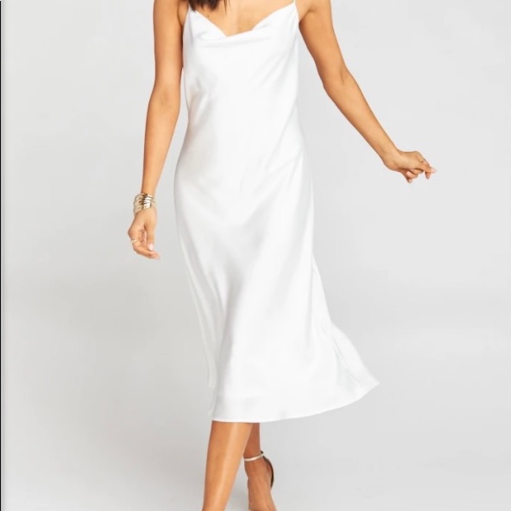 Verona cowl dress